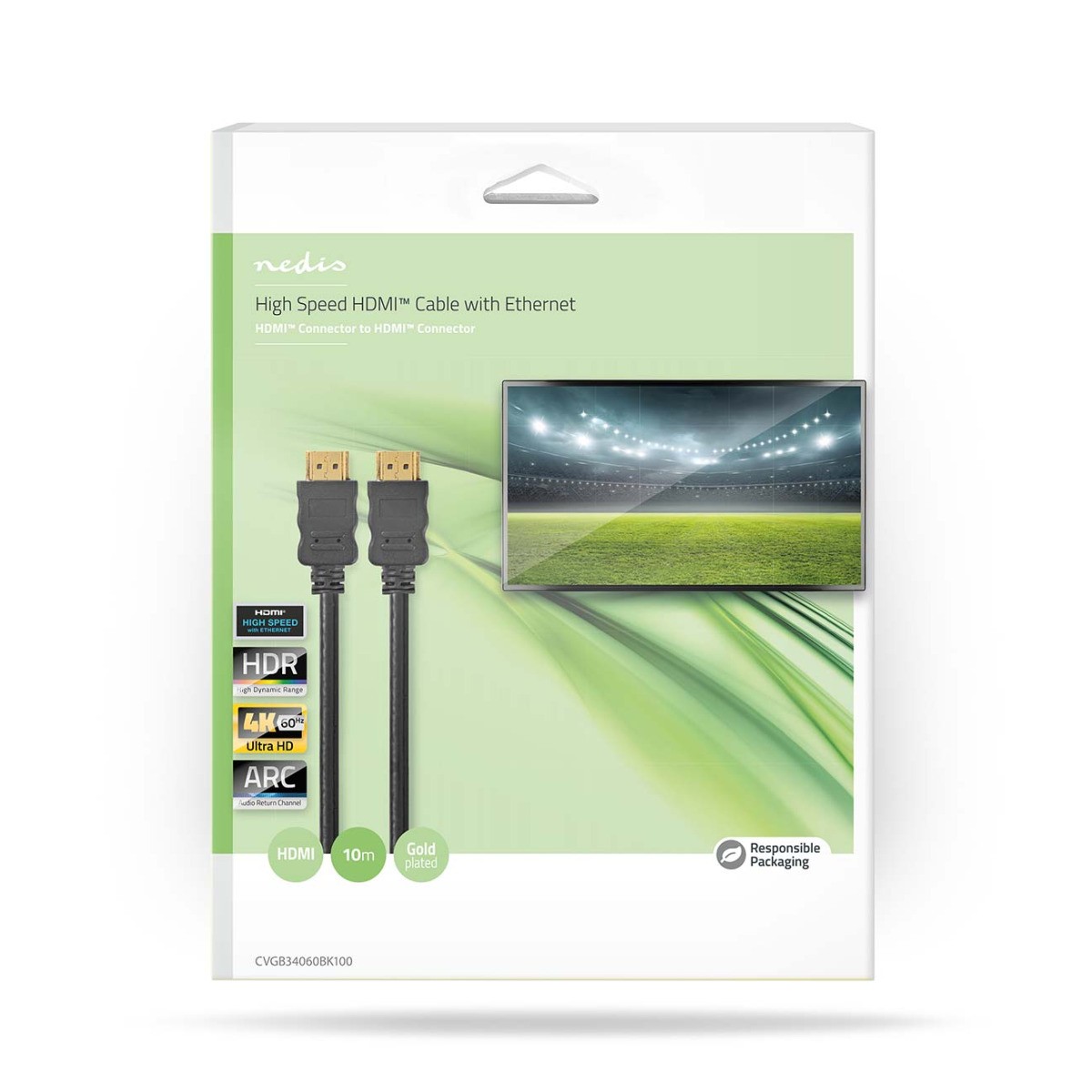 Nedis High Speed HDMI Kabel 10.0M